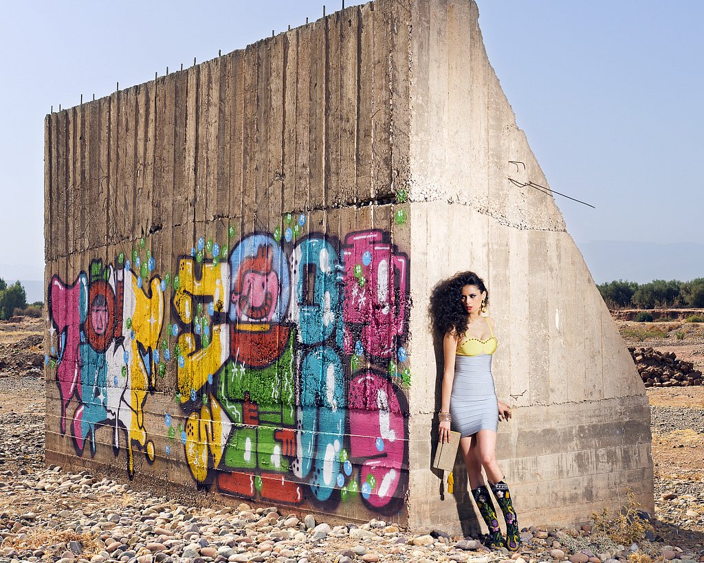 Modele: Lamia Alaoui